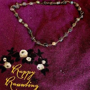 Wire wrapping necklace